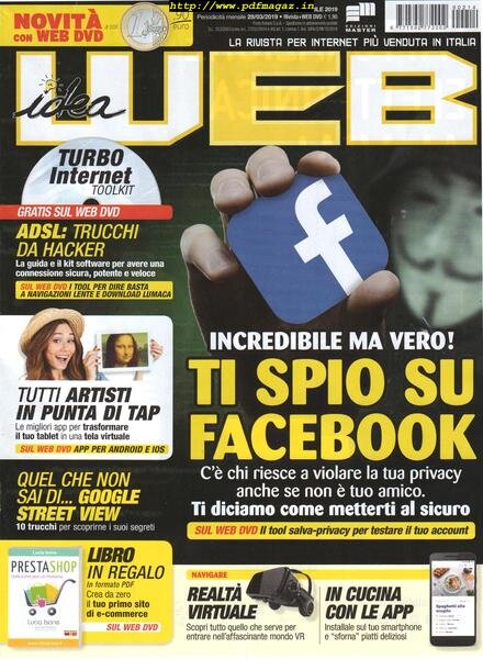 Idea Web – Aprile 2019 Cover