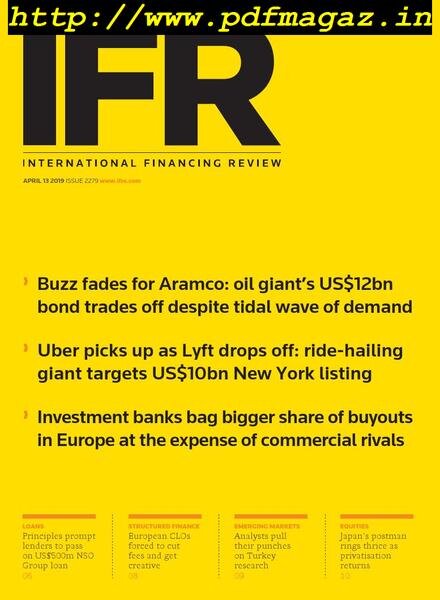 IFR Magazine – April 13, 2019 Cover