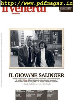 Il Venerdi di Repubblica – 26 aprile 2019