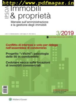 Immobili & proprieta – Marzo 2019