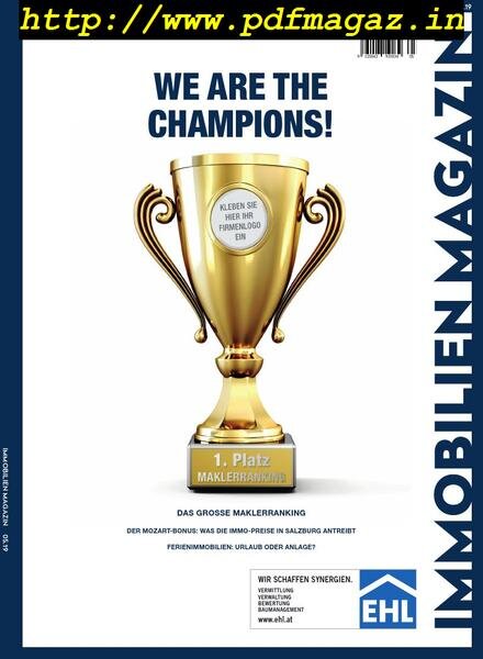 Immobilien Magazin – Mai 2019 Cover