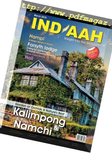 Indiaah – March 2019 Cover