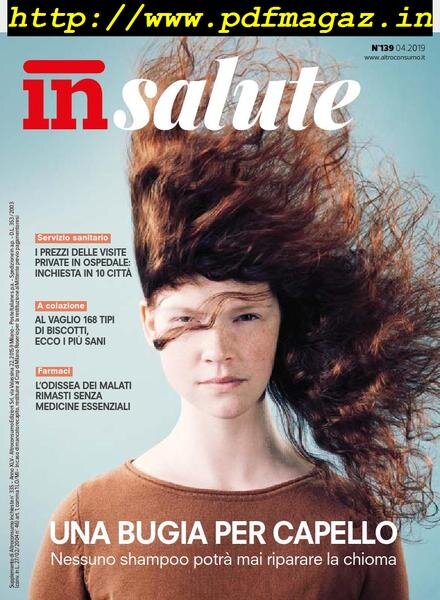 InSalute – Aprile 2019 Cover