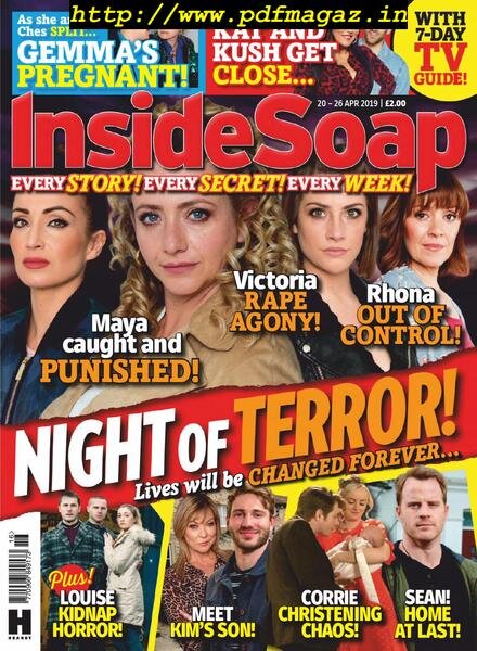 Inside Soap UK – 20 April 2019 Cover