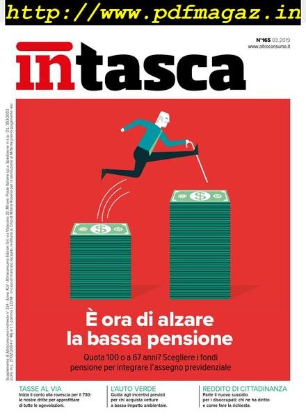InTasca – Marzo 2019 Cover