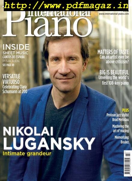 International Piano – March-April 2019 Cover