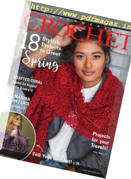 Interweave Crochet – February 2019 Cover