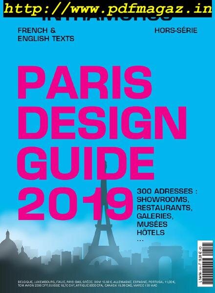 Intramuros-Paris Design Guide – avril 2019 Cover