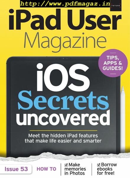 iPad User Magazine – March 2019 Cover