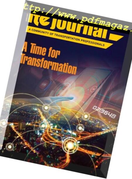 ITE Journal – January 2019 Cover