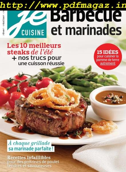 Je Cuisine – Mars 2019 Cover