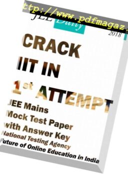 JEE Daily – January 2019