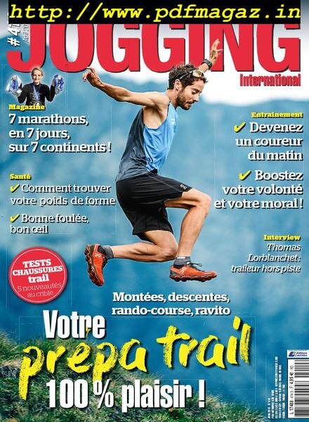 Jogging International – avril 2019 Cover