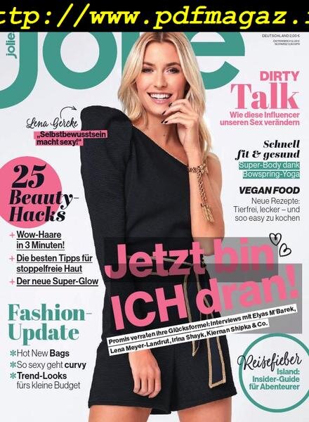Jolie – Mai 2019 Cover
