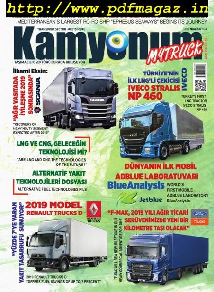 Kamyonum Mytruck – March 2019 Cover