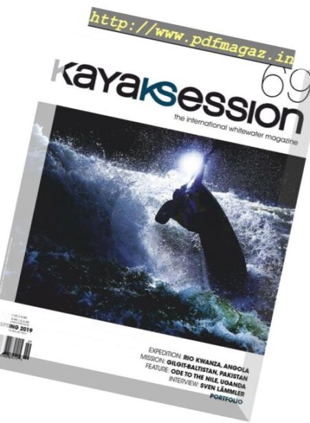Kayak Session Magazine – March 2019 Cover