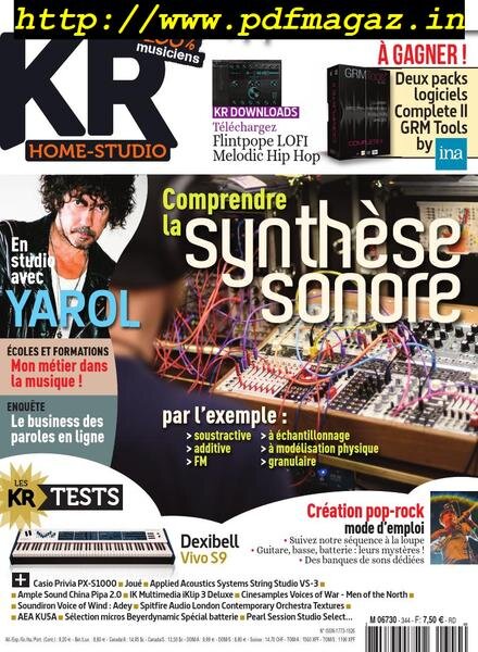 Keyboard Recording Home-Studio – avril 2019 Cover