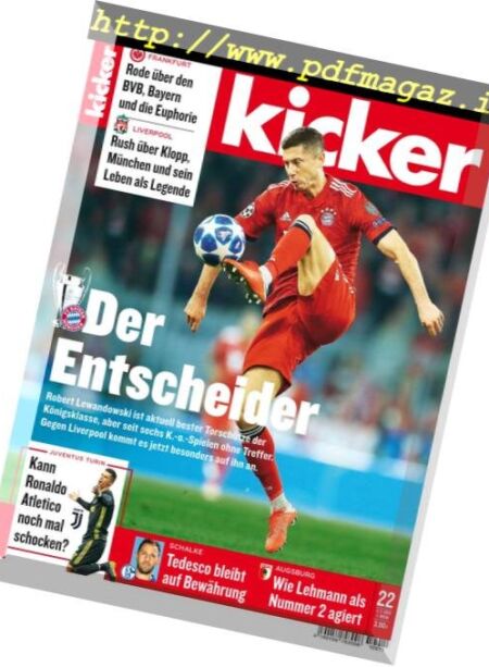 Kicker – 11 Marz 2019 Cover