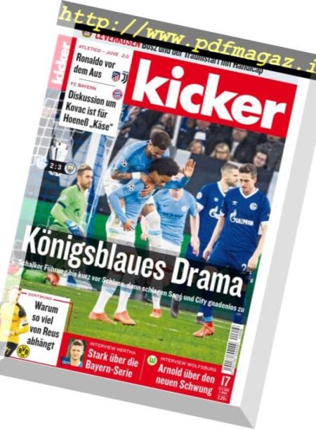 Kicker – 21 Februar 2019 Cover