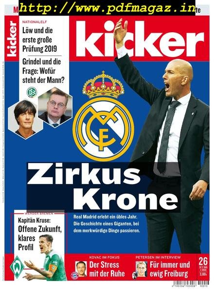 Kicker – 25 Marz 2019 Cover