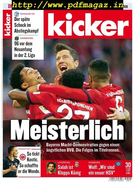 Kicker – 8 April 2019 Cover