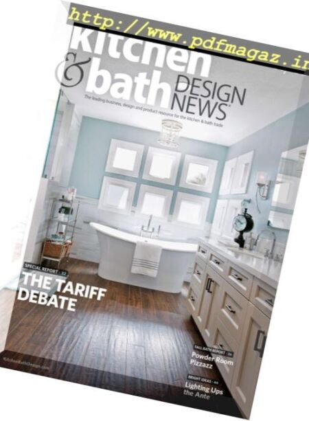 Kitchen & Bath Design News – November 2018 Cover