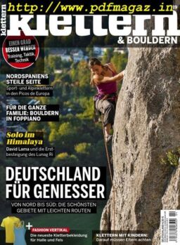 klettern – April 2019