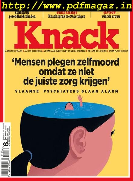 Knack Belgium – 17 April 2019 Cover