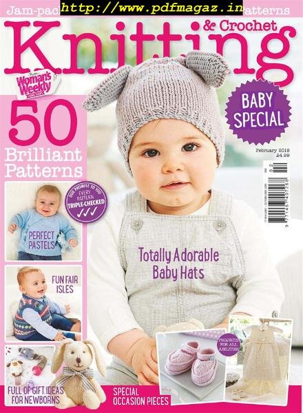Knitting & Crochet – February 2019 Cover