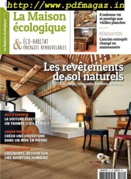 La Maison ecologique – avril-mai 2019