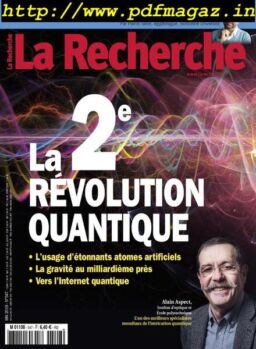 La Recherche – Mai 2019