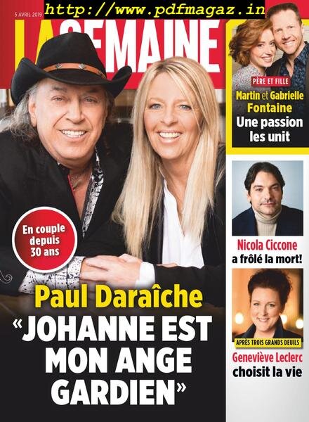 La Semaine – avril 05, 2019 Cover