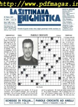 La Settimana Enigmistica – 28 Marzo 2019