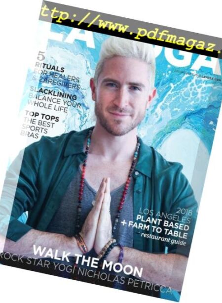 LA Yoga – July August 2018 Cover