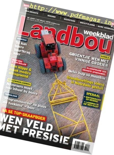 Landbouweekblad – 22 Maart 2019 Cover