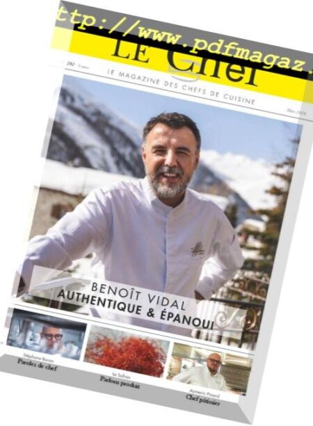 Le Chef – Mars 2019 Cover