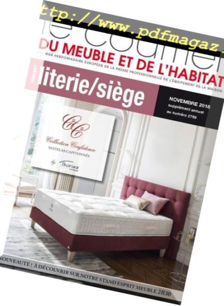 Le Courrier – Novembre 2018 Cover