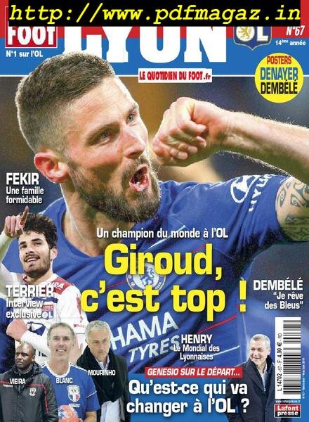 Le Foot Lyon – mai-juin 2019 Cover