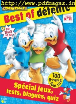 Le Journal de Mickey Best of – avril 2019