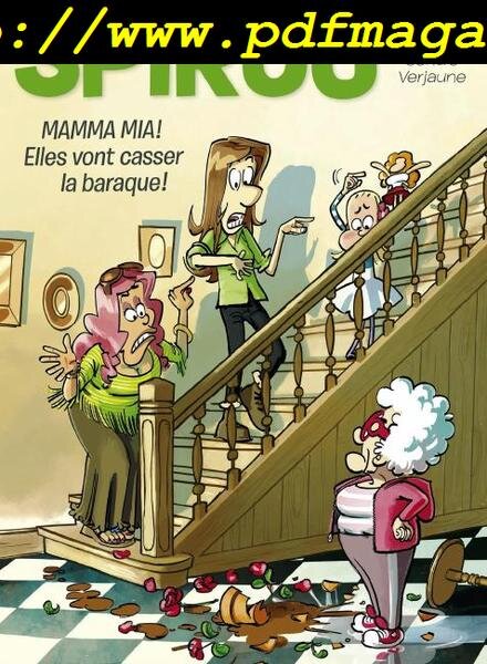 Le Journal de Spirou – 17 Avril 2019 Cover