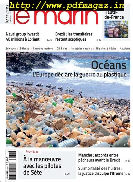 Le Marin – 04 avril 2019 Cover