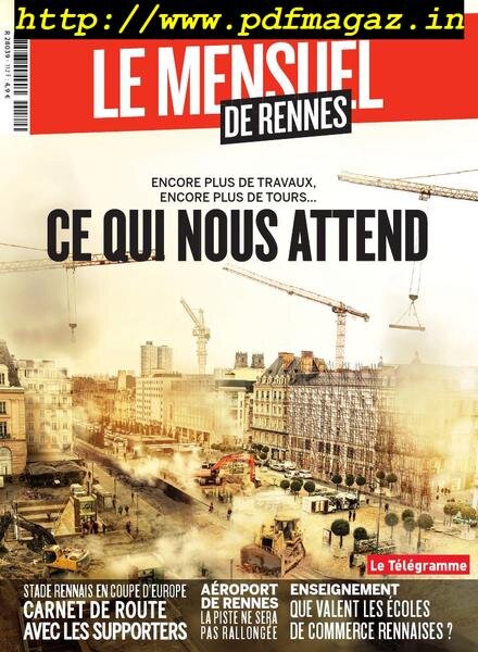 Le Mensuel de Rennes – avril 2019 Cover