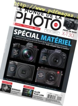 Le monde de la photo – avril 2019