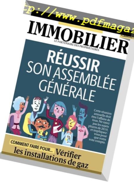 Le Particulier Immobilier – Mars 2019 Cover