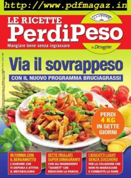 Le Ricette PerdiPeso – Marzo 2019