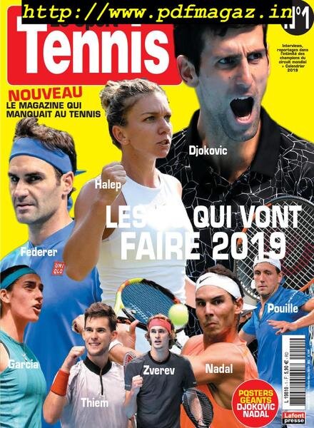 Le Sport Tennis – fevrier 2019 Cover
