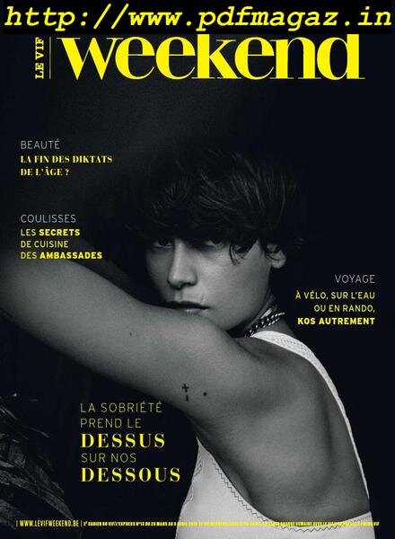 Le Vif Weekend – 28 Mars 2019 Cover