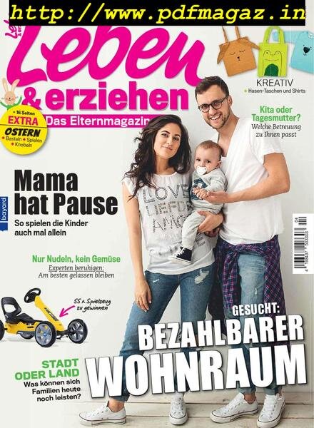 Leben & Erziehen – April 2019 Cover