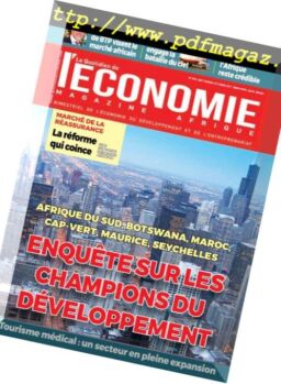 L’Economie International – septembre 2017