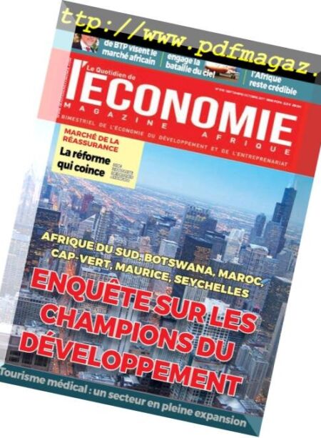 L’Economie International – septembre 2017 Cover